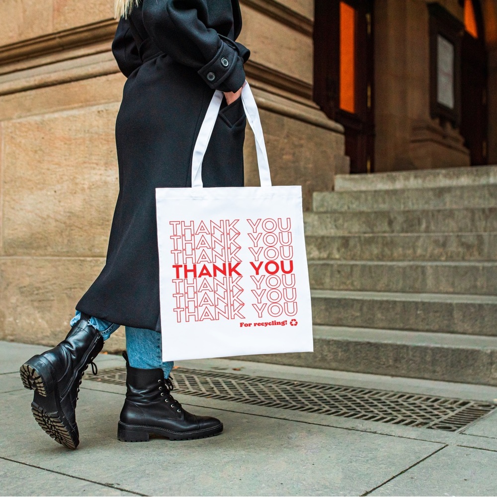 Thank You for Recycling Tote